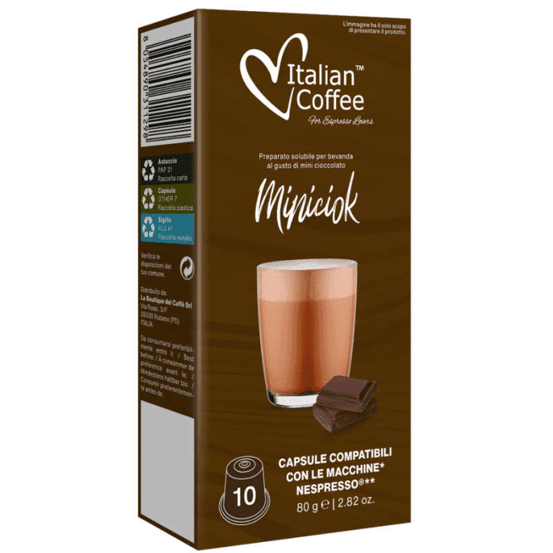 Mini Cioccolato Italian Coffee kapsułki do Nespresso - 10 kapsułek