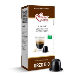 Italian Coffee Orzo Biologico (kawa zbożowa) kapsułki Nespresso - 10 kapsułek