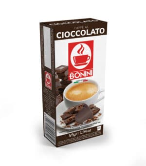 Bonini Cioccolato (kawa aromatyzowana czekoladowa) - kapsułki Nespresso - 10 kapsułek