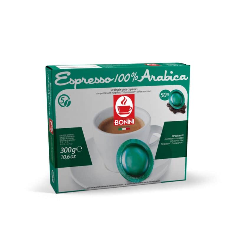 Bonini Espresso 100% Arabica Nespresso Professional - 50 kapsułek
