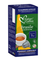 Brasile Monorigine kapsułki aluminiowe do Nespresso - 20 kapsułek