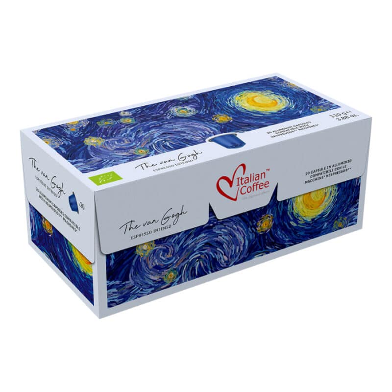 Van Gogh Intenso Biologico kapsułki aluminiowe do Nespresso - 20 kapsułek