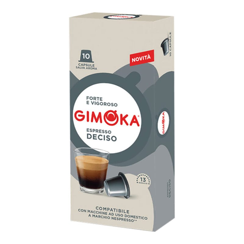 Deciso Gimoka kapsułki do Nespresso - 10 kapsułek