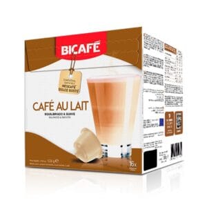 BICAFE Cafe au Lait kapsułki do Dolce Gusto - 16 kapsułek