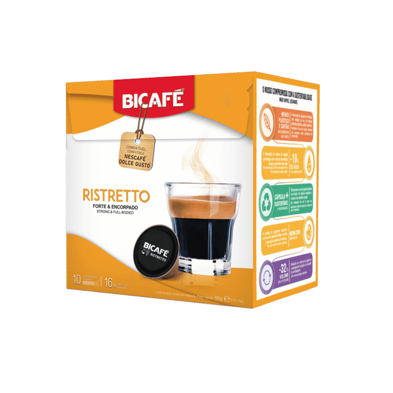 BICAFE Ristretto kapsułki do Dolce Gusto - 16 kapsułek