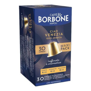 Borbone Ciao Venezia kapsułki aluminiowe do Nespresso – 30 kapsułek Borbone Ciao Venezia kapsułki aluminiowe do Nespresso - 30 kapsułek